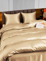 [Beige] SilkSilky-FR Parure de Lit Soie 004