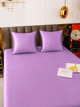 [Lavande] SilkSilky-FR Parure de Lit Soie 005