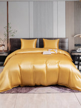 [Champagne] SilkSilky-FR Parure de Lit Soie 001