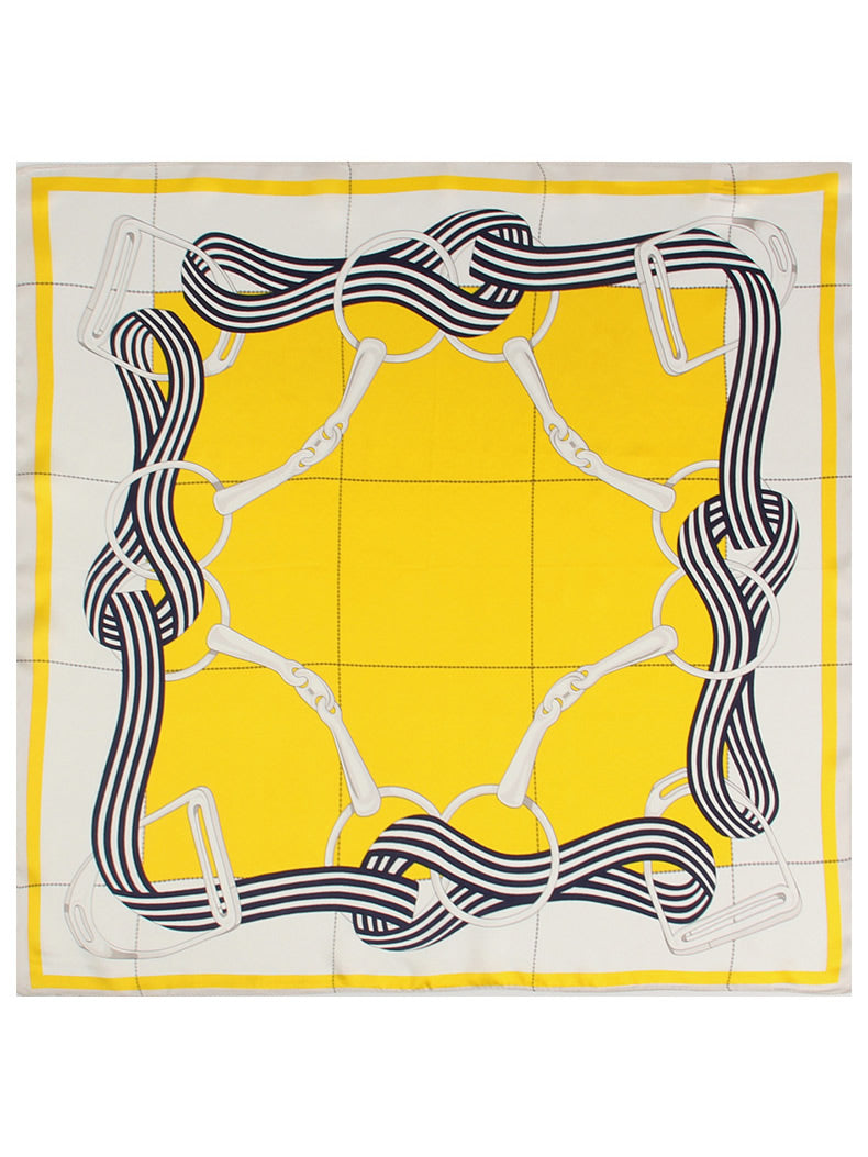 [P036] SilkSilky-FR Pure Soie Scarf 001,