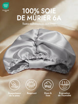 [Argent] SilkSilky-FR Bonnets de Nuit 002