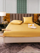 [Champagne] SilkSilky-FR Parure de Lit Soie 006