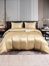 [Beige] SilkSilky-FR Parure de Lit Soie 001