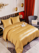 [Champagne] SilkSilky-FR Parure de Lit Soie 004