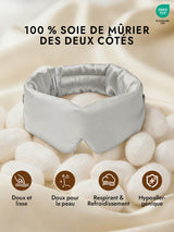 [Argent] SilkSilky-FR Masques pour les Yeux 002