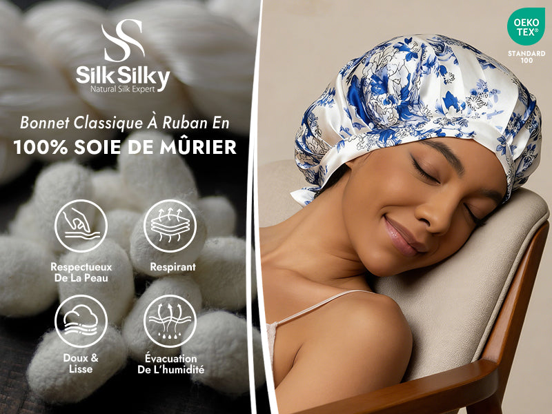 1-Soie de mûrier 6A de qualité supérieure