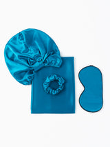 [Bleu Royal] SilkSilky-FR 22Momme Pure Soie Pillowcase Set 005