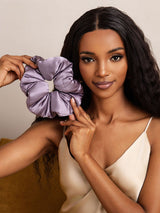 [Violet Foncé] SilkSilky-FR Chouchou 002