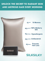 [Gris] SilkSilky-FR 19Momme Pillowcase 002