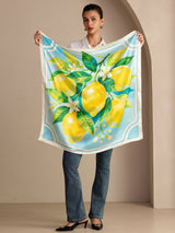 [Citron Bleu] SilkSilky-FR Scarf 006
