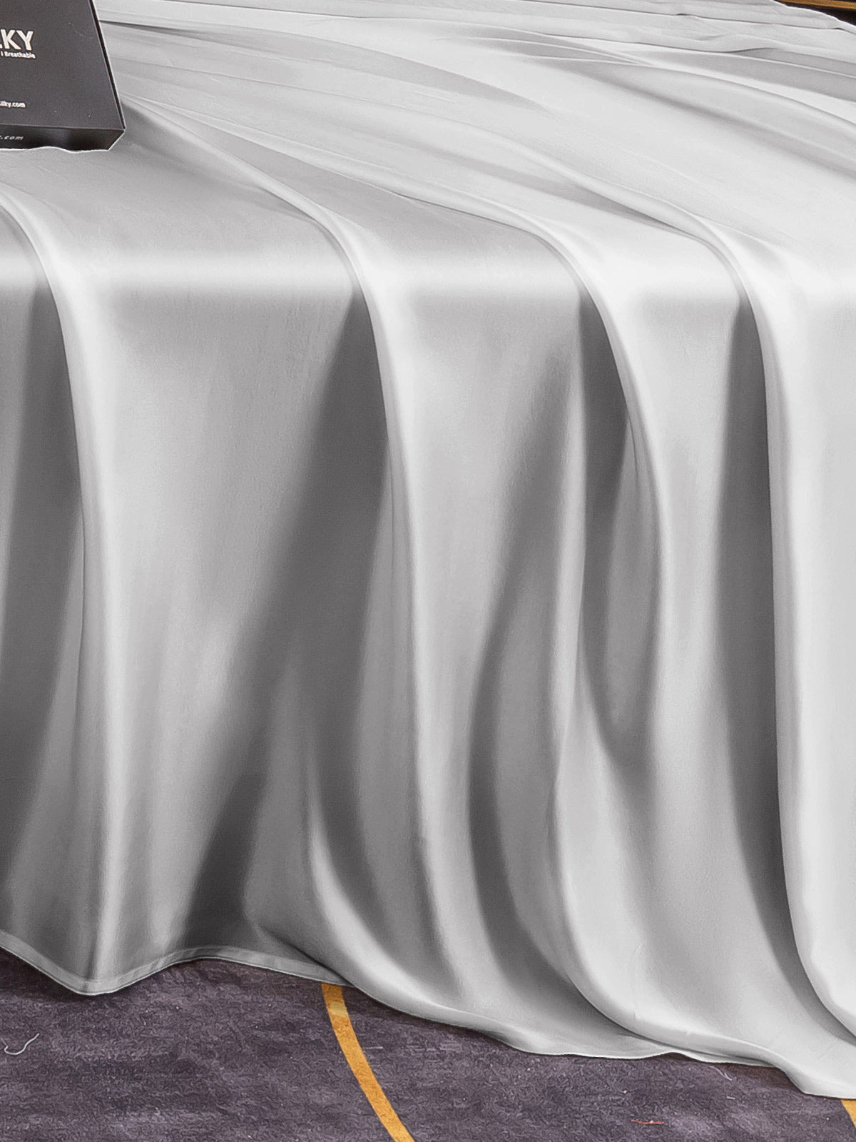 [Argent] SilkSilky-FR 19Momme Pure Soie Sheet 004