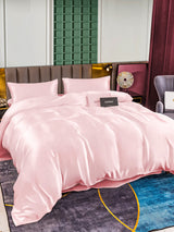 [Rose] SilkSilky-FR 25Momme Pure Soie Bedding Set 002