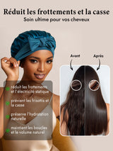 [Bleu Royal] SilkSilky-FR Bonnets de Nuit 003
