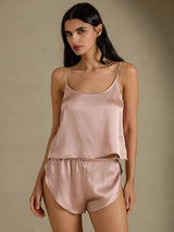 [Toscane] SilkSilky-FR Spaghetti Strap Ensemble Camisole 001