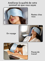 [Bleu Clair] SilkSilky-FR Masques pour les Yeux 006
