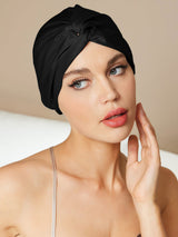 [Noir] SilkSilky-FR Bonnets de Nuit 001