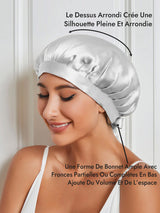 [Argent] SilkSilky-FR Bonnets de Nuit 003