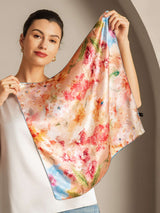 [P098] SilkSilky-FR Soie Scarf 005,