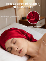 [Rouge Vineux] SilkSilky-FR Bonnets de Nuit 005
