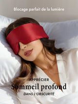 [Rouge Vineux] SilkSilky-FR Masques pour les Yeux 003