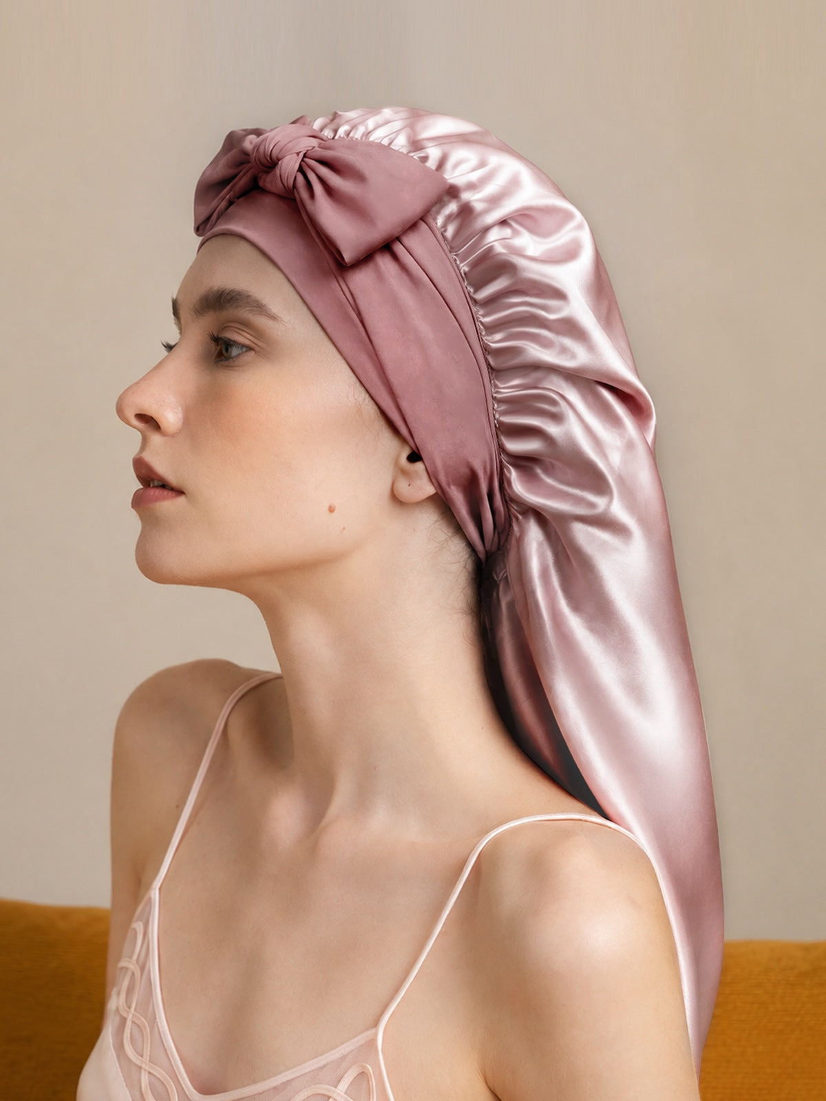 [Rose] SilkSilky-FR Bonnets de Nuit 001