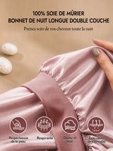 [Rose] SilkSilky-FR Bonnets de Nuit 002