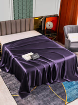 [Violet Foncé] SilkSilky-FR 22Momme Draps 002