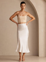 [Beige] SilkSilky-FR Jupes 006