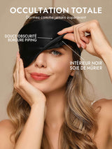 [Noir] SilkSilky-FR Masques pour les Yeux 002
