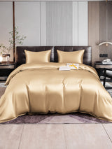 [Beige] SilkSilky-FR Parure de Lit Soie 002