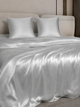 [Argent] SilkSilky-FR Parure de Lit Soie 003