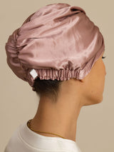 [Mauve Pâle] SilkSilky-FR Bonnets de Nuit 007