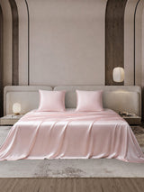 [Rose] SilkSilky-FR Parure de Lit Soie 001