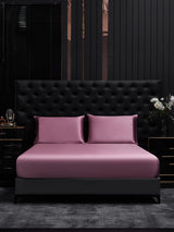 [Mauve Pâle] SilkSilky-FR 22Momme Pure Soie Bedding Set 001,