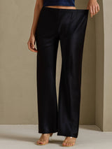 [Noir] SilkSilky-FR Femme Pantalons 004