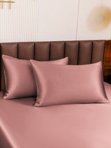[Mauve Pâle] SilkSilky-FR 30Momme Taies d'Oreiller 003