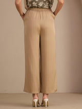 [Curry] SilkSilky-FR Womens Pants 002