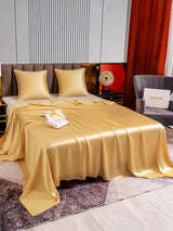 [Champagne] SilkSilky-FR Parure de Lit Soie 004