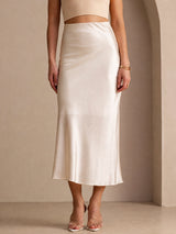 [Beige] SilkSilky-FR Jupes 001