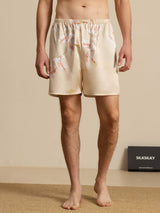 [Champagne] SilkSilky-FR Mens Sleep Bottoms 001