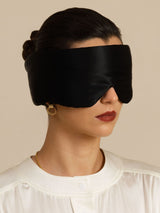 [Noir] SilkSilky-FR Masques pour les Yeux 001