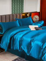 [Bleu Royal] SilkSilky-FR 25Momme Pure Soie Bedding Set 003