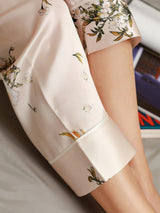 [Rose Clair] SilkSilky-FR Pure Soie Womens Pajamas 007