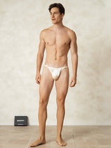 [Blanc] SilkSilky-FR Homme Sous-vêtements 004