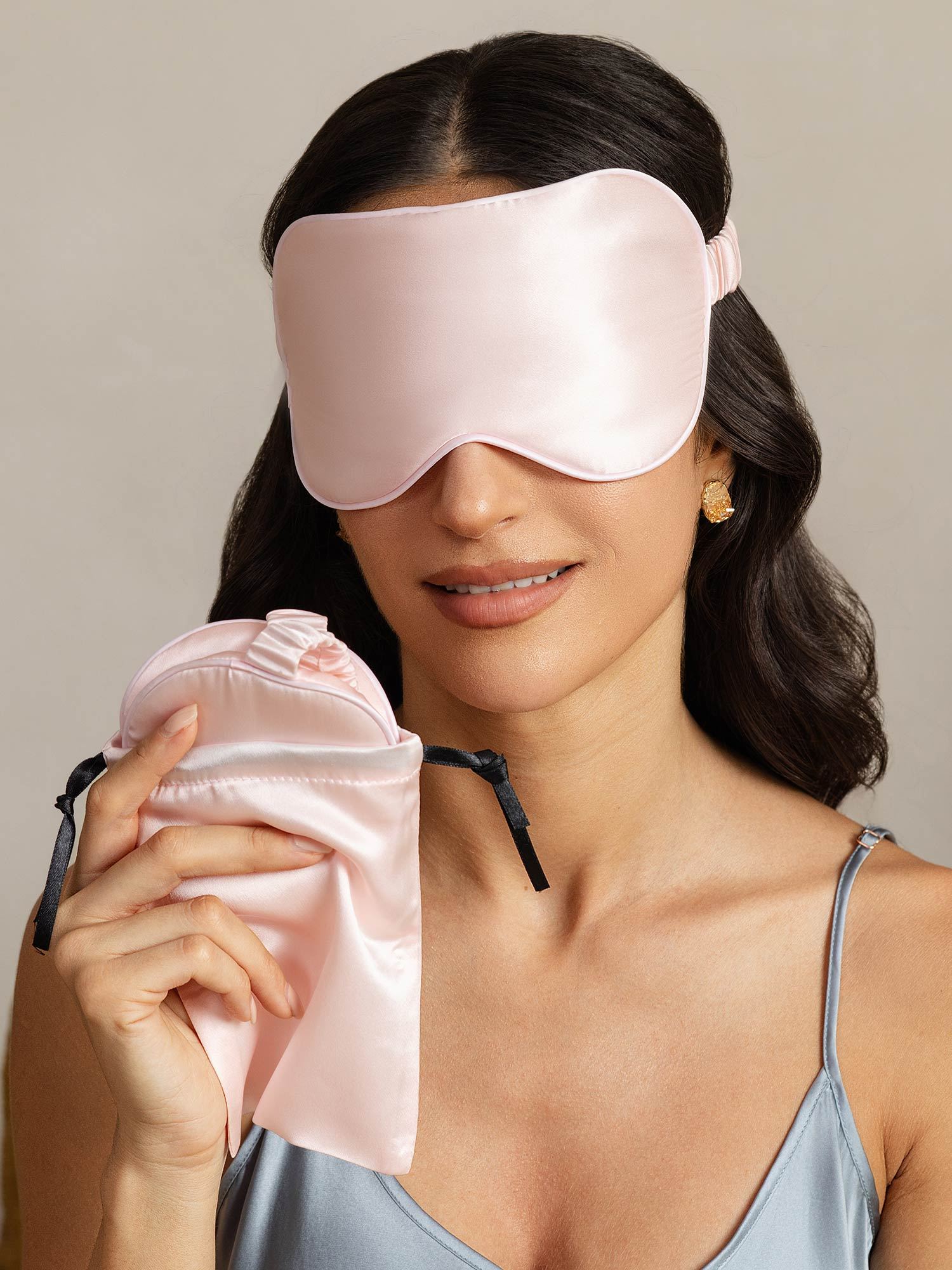 [Rose] SilkSilky-FR Soie Eye Mask 004