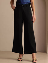 [Noir] SilkSilky-FR Womens Pants 001