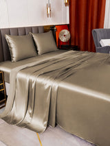 [Kaki] SilkSilky-FR Parure de Lit Soie 003