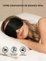 [Noir] SilkSilky-FR Masques pour les Yeux 005