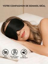 [Noir] SilkSilky-FR Masques pour les Yeux 005