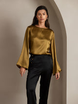 [Noir] SilkSilky-FR Femme Pantalons 009